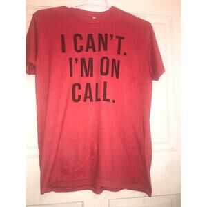 ALSTYLE T-Shirt Men's L  Short  Sleeved Red Graphic